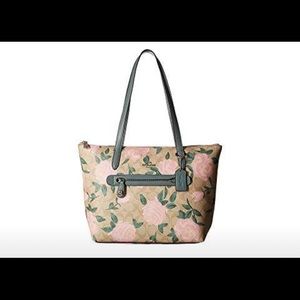 Coach Camo Rose Taylor Bag